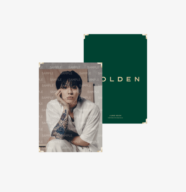 BTS-Jungkook Premium Photo Golden