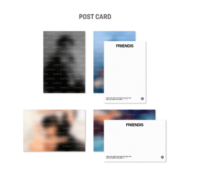 BTS-V Fri(END)s Postcard Set