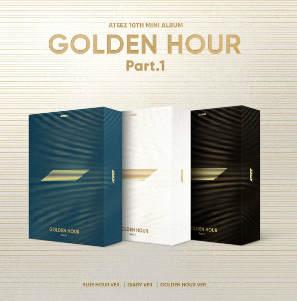 ATEEZ - GOLDEN HOUR : Part.1 (10th Mini Album) RANDOM