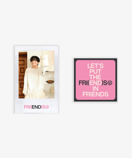 BTS V Merch Fri(end)s Photo Magnet Set