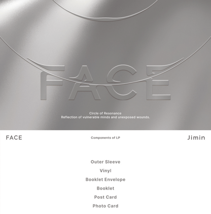 BTS Jimin 'FACE' LP