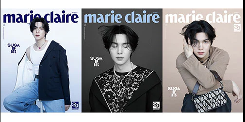 MARIE CLAIRE MAGAZINE KOREA Mayo 2023 BTS Suga