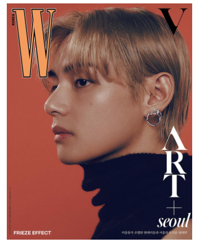 W MAGAZINE KOREA BTS V Septiembre 2023 Cover A